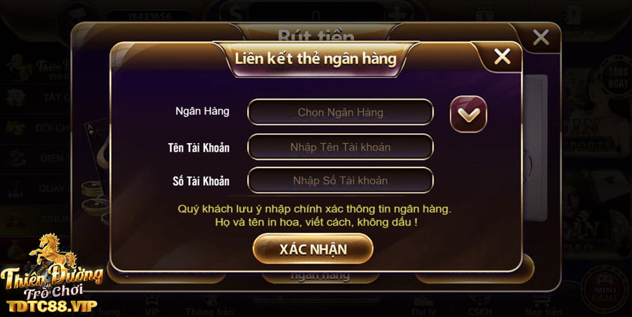 Các phương thức và cách rút tiền TDTC