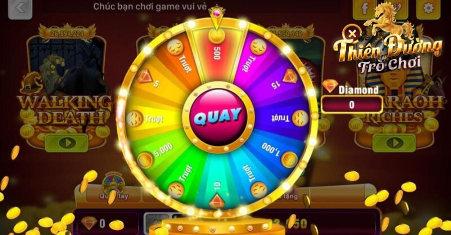 Vòng quay Nổ Hũ tiền về như lũ trên TDTC