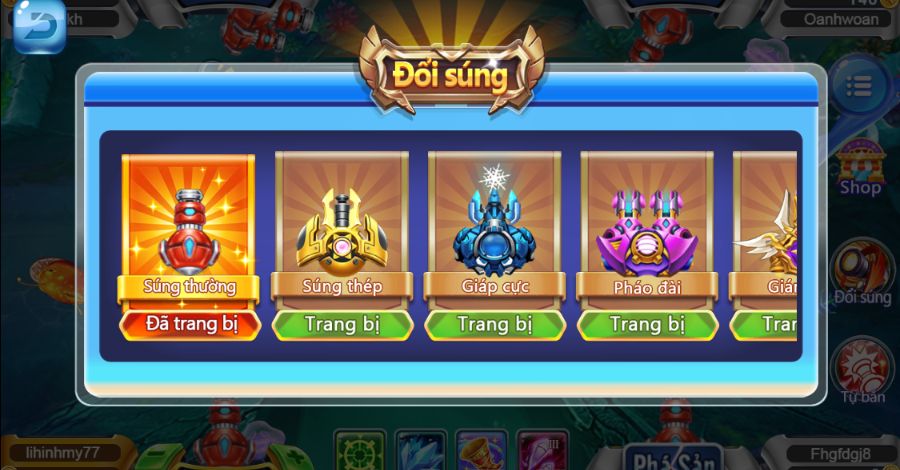 Hướng dẫn chơi Game Bắn Cá H5